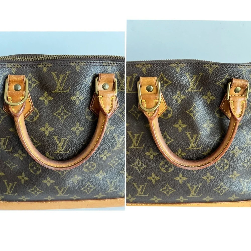 Louis Vuitton Alma Handbag Monogram Canvas France